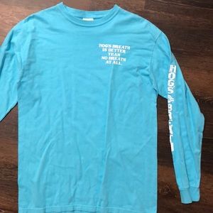 Comfort Colors Shirts - Comfort colors aqua medium hogs breath tee Comfort Colors Shirts - Comfort colors aqua medium hogs breath tee